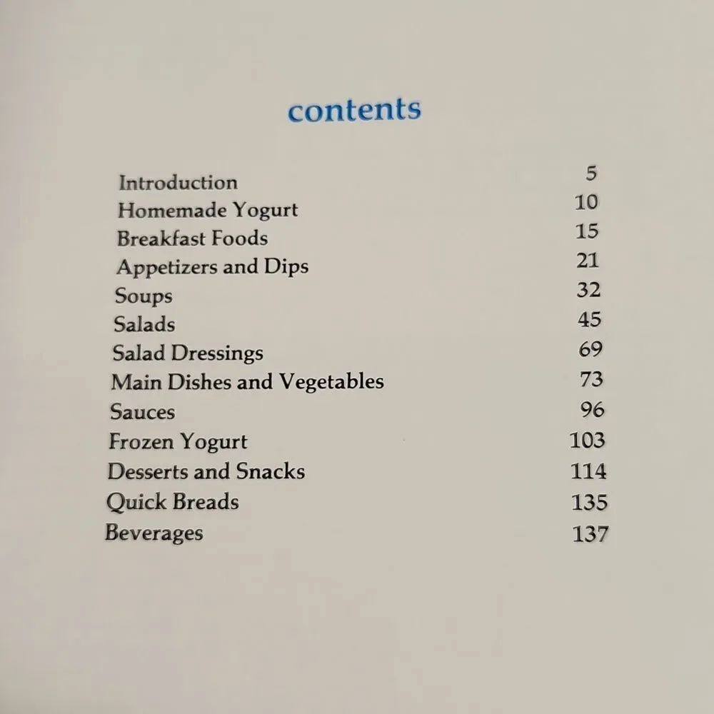 Creative Yogurt Cooking 1978 Cookbook - Picture 3 of 13